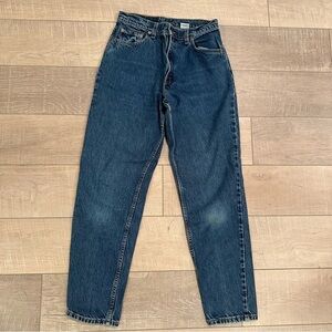 LEVI’S WOMENS 550 SIZE 11 TAPERED LEG DENIM JEANS